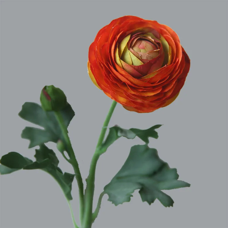 2 Head Dew Lotus Artificial Flowers Home Wedding Decor Arrangement Living Room Dining Table Flower Decoration Indoor Decoration