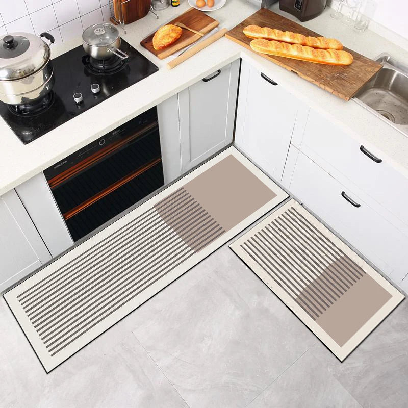 Anti-Slip Kitchen Mat Diatomite Super Absorbent Long Rug Kitchen Mats for Floor Long Strip Carpet Entrance Doormat Bath Rugs