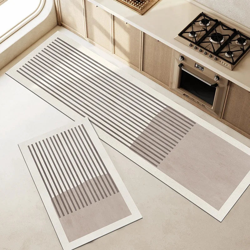 Anti-Slip Kitchen Mat Diatomite Super Absorbent Long Rug Kitchen Mats for Floor Long Strip Carpet Entrance Doormat Bath Rugs