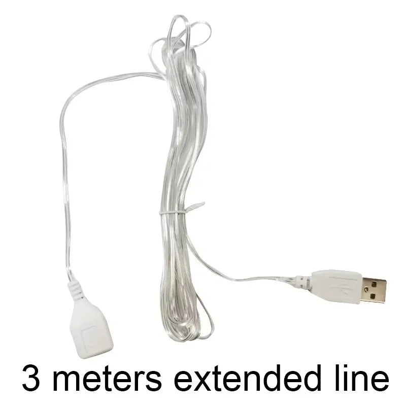 1pc USB Operated Night Light Creative 3D Acrylic Bedroom Bedside LED Table Lamp Ornaments Christmas Holiday Birthday Event Gift
