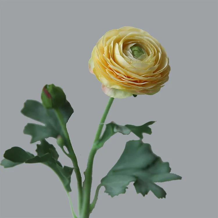 2 Head Dew Lotus Artificial Flowers Home Wedding Decor Arrangement Living Room Dining Table Flower Decoration Indoor Decoration